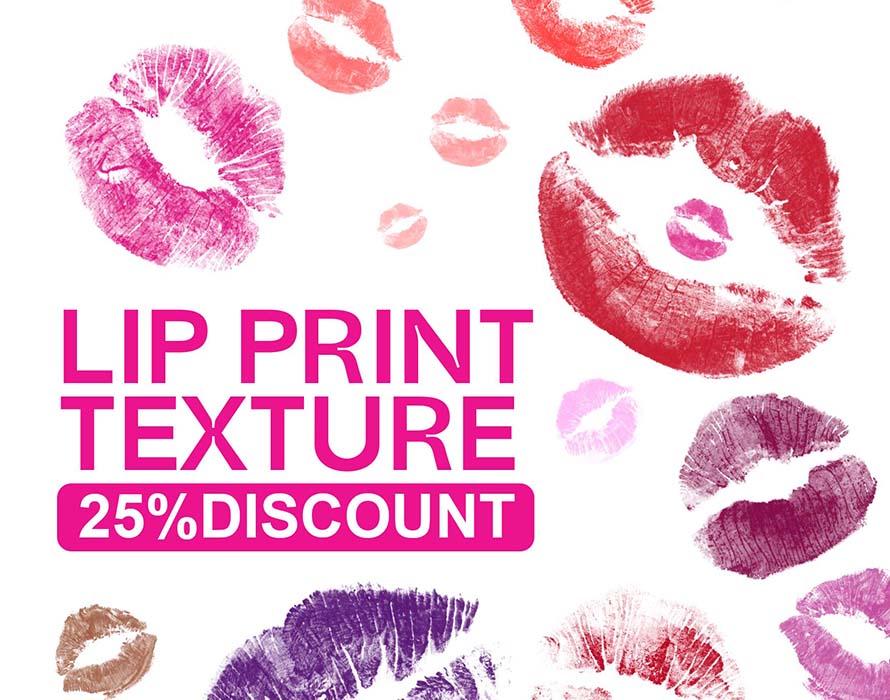 Lip Print Textures